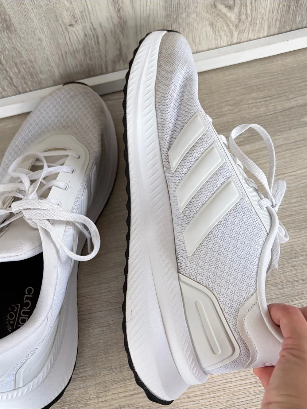 Adidas X PLR Path Cloud White Mens Athletic Sneaker Size 11.5